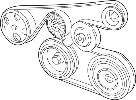 4L engine. . 2007 toyota matrix serpentine belt diagram